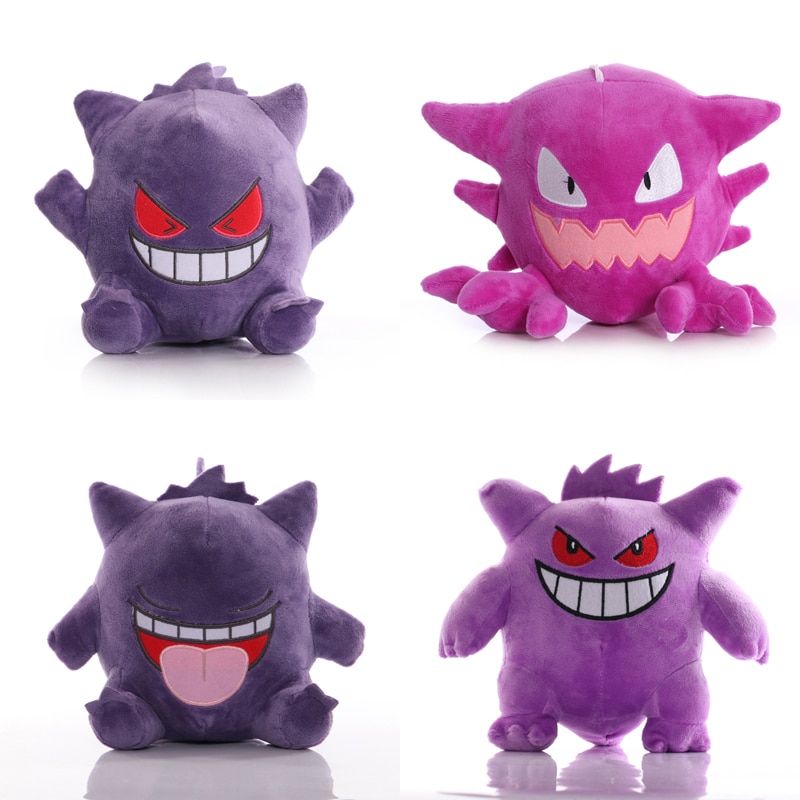 Pokemon Roxo Gengar De Pelúcia 18cm Raro