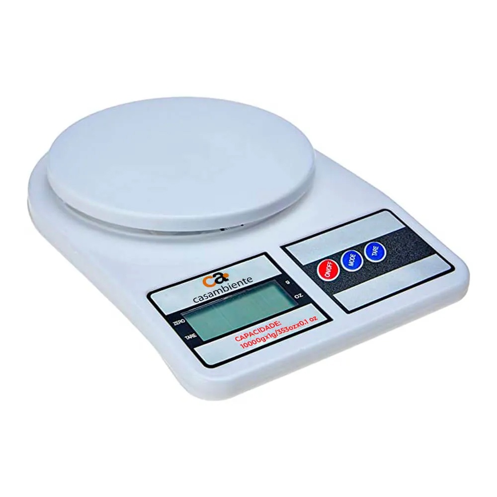 Balança Digital P/Cozinha 10KG A Pilha | Shopee Brasil