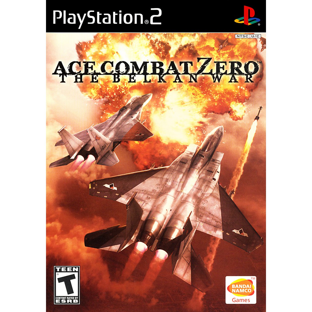 Ace Combat Ps2 Coleção (3 Dvd) Simulador De Avião Pal