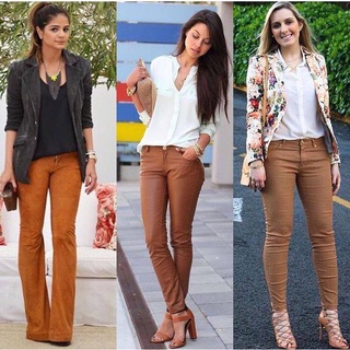 Calça De Couro Legítimo Julian Marcuir-Boot Cut west country.. Preço de Atacado