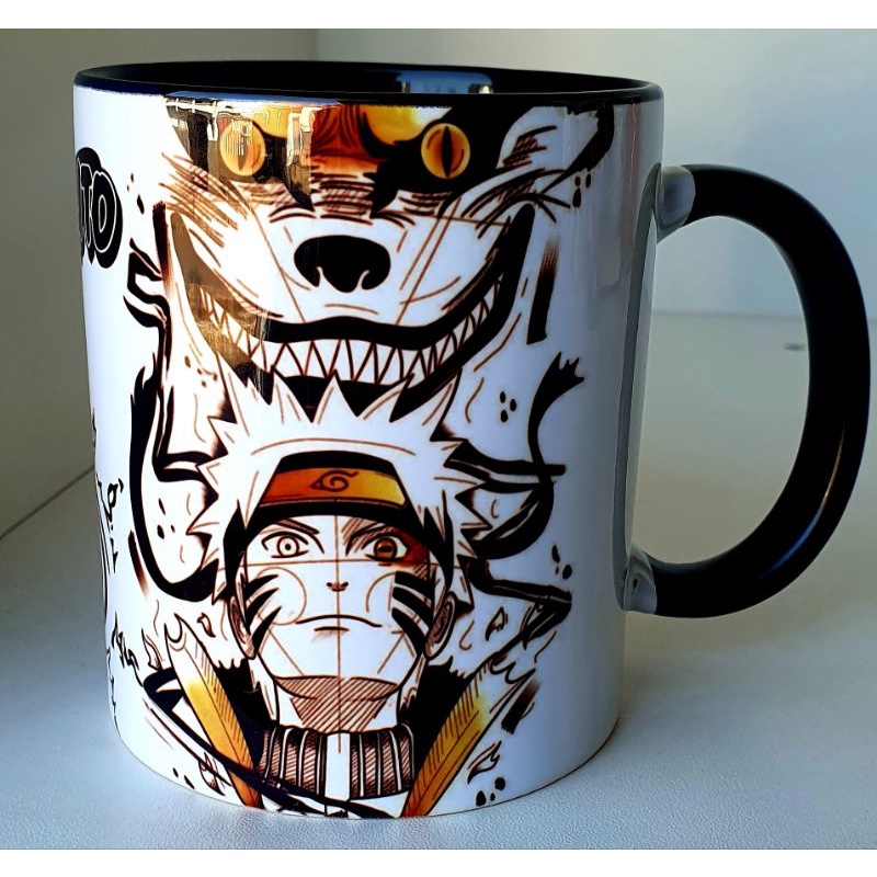 Caneca Naruto Personalizada com Nome