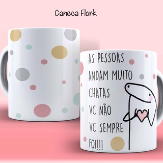 Caneca de Porcelana Flork - Meme - BODAS ANIVERSÁRIO NAMORO - Boneco de  Palito #ZLprint