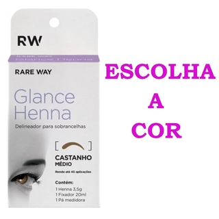 Glance Henna Indiana Para Sobrancelha escolha a cor