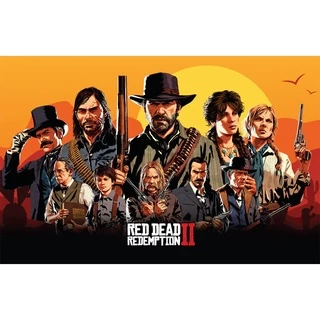 Red Dead Redemption II - Pôster Gigante