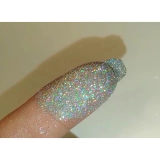 10g Glitter Laser Holográfico Prata 004 1ª Linha