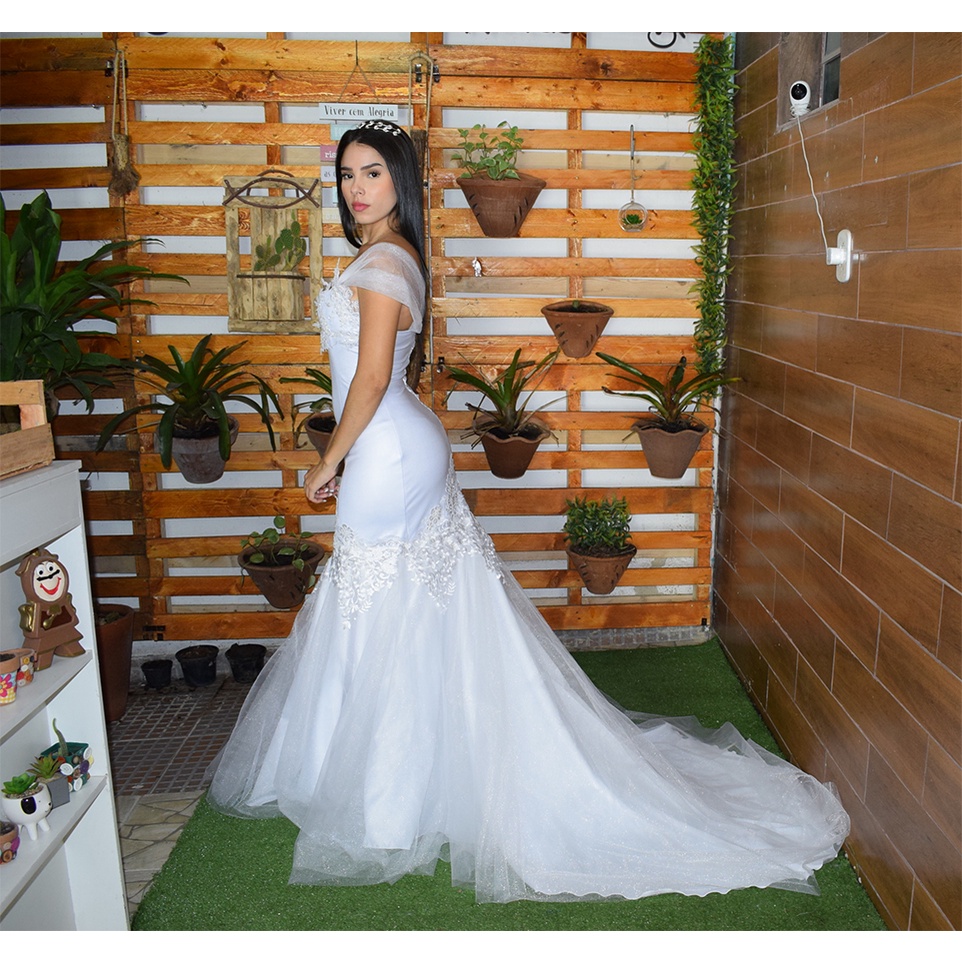 Noiva Modelo Sereia Vestido De Noiva Modelo Sereia Com Cauda