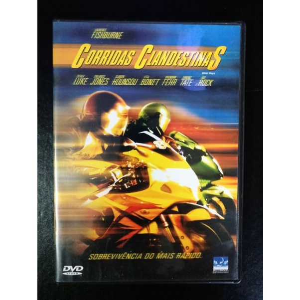 Dvd biker Boyz - Corridas Clandestinas Com Laurence Fishburne