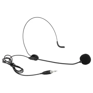 Microfone auricular padrão Arcano de cabeça plug P2 rosca externa