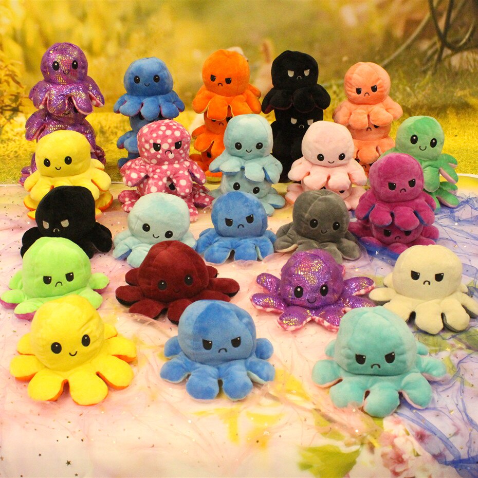 Reversible best sale octopus plush