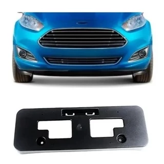 Suporte De Placa Ford New Fiesta 2014 A 2018