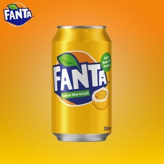 Pack 6 Refrigerante Fanta Sabor Maracujá Lata 350ml