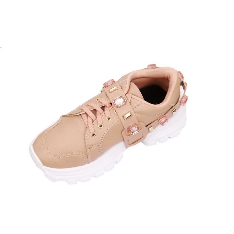 Tenis da gucci feminino best sale com pedras