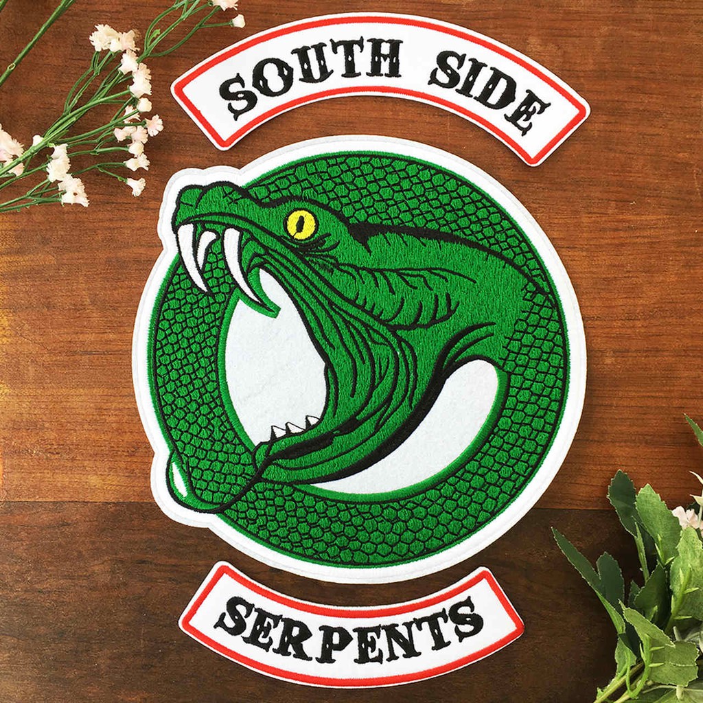 Jaqueta de store riverdale serpentes vermelha