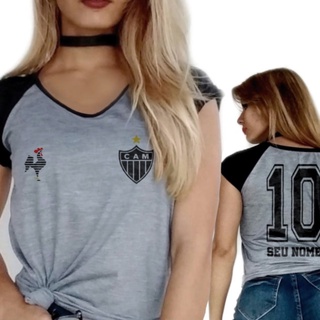 Camisa Feminina Oficial Atlético Mineiro - Jogo 2 (Branca) - MRV&CO  Collection