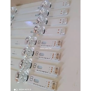 Kit 8 Barras Leds Compativel 42lf5850 42lf6200 42lf6400 42lf6440 42lf6500
