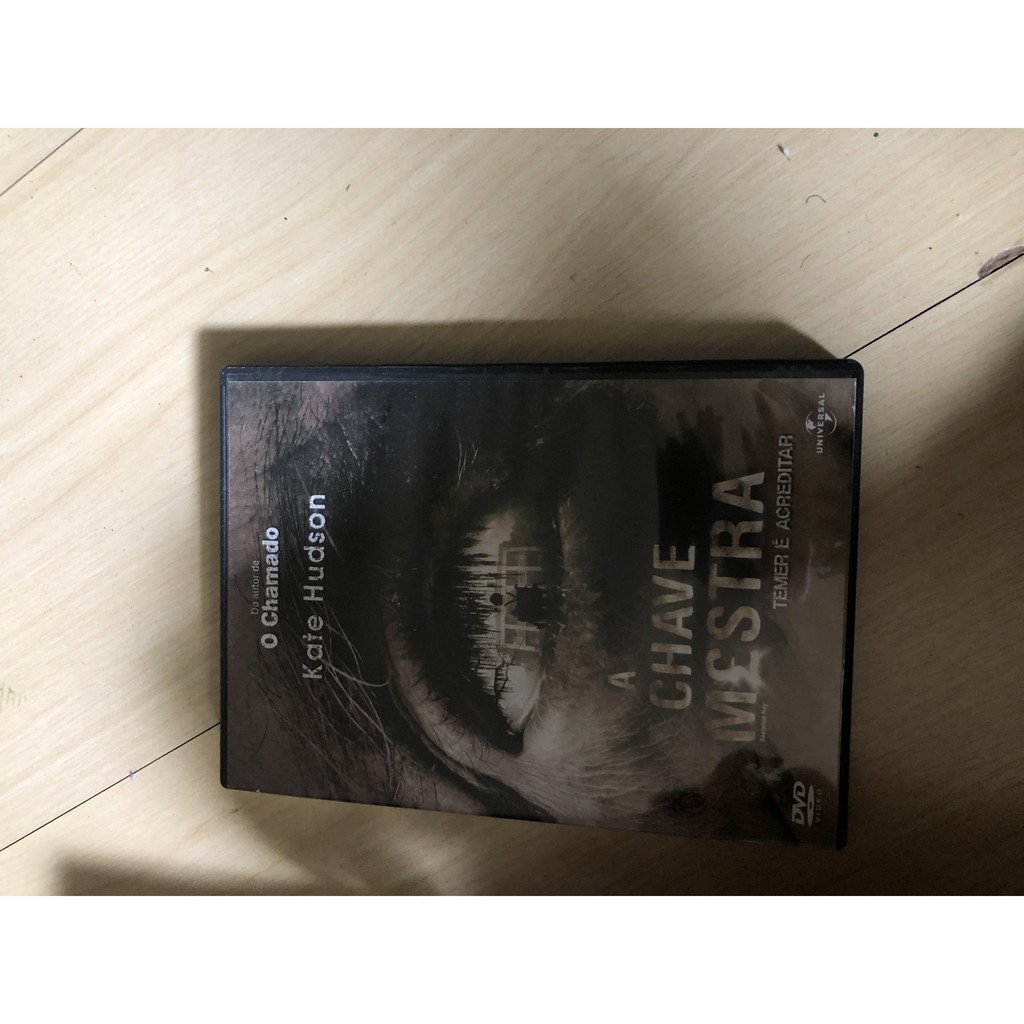 dvd filme suspense terror A CHAVE MESTRA - usado em ótimo estado