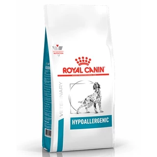 Ração Royal Canin Veterinary Nutrition Hypoallergenic para Cães Adultos com Alergias - 2Kg