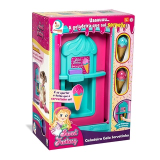 Geladeira Infantil Gela Sorvetinho Sweety Fantasy 50cm