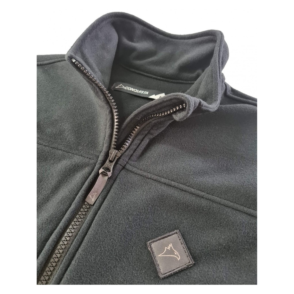 Jaqueta Fleece Glaciar Zíper Inteiro Masculina Conquista