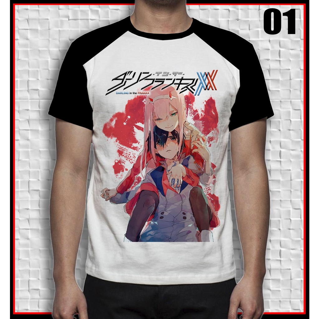 camisa de desenho arte Darling in the Franxx personalizada | Shopee Brasil