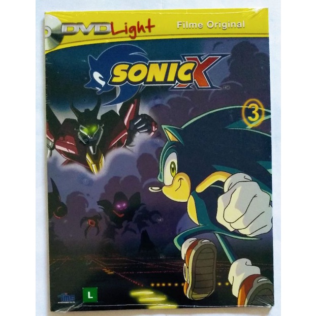 Dvd Sonic X Vol. 3 - Lacrado e Original. (RARIDADE) dvd light. | Shopee ...