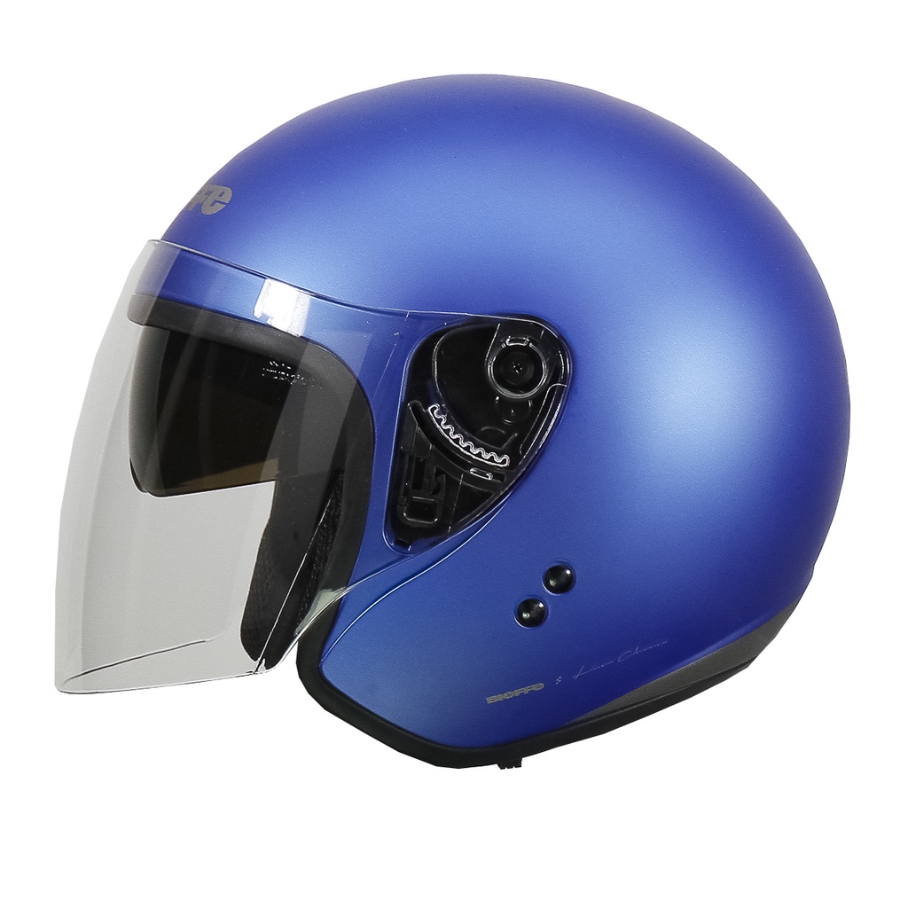 Capacete Bieffe Allegro L Classic Azul Metalizado Fosco C Grafite Shopee Brasil