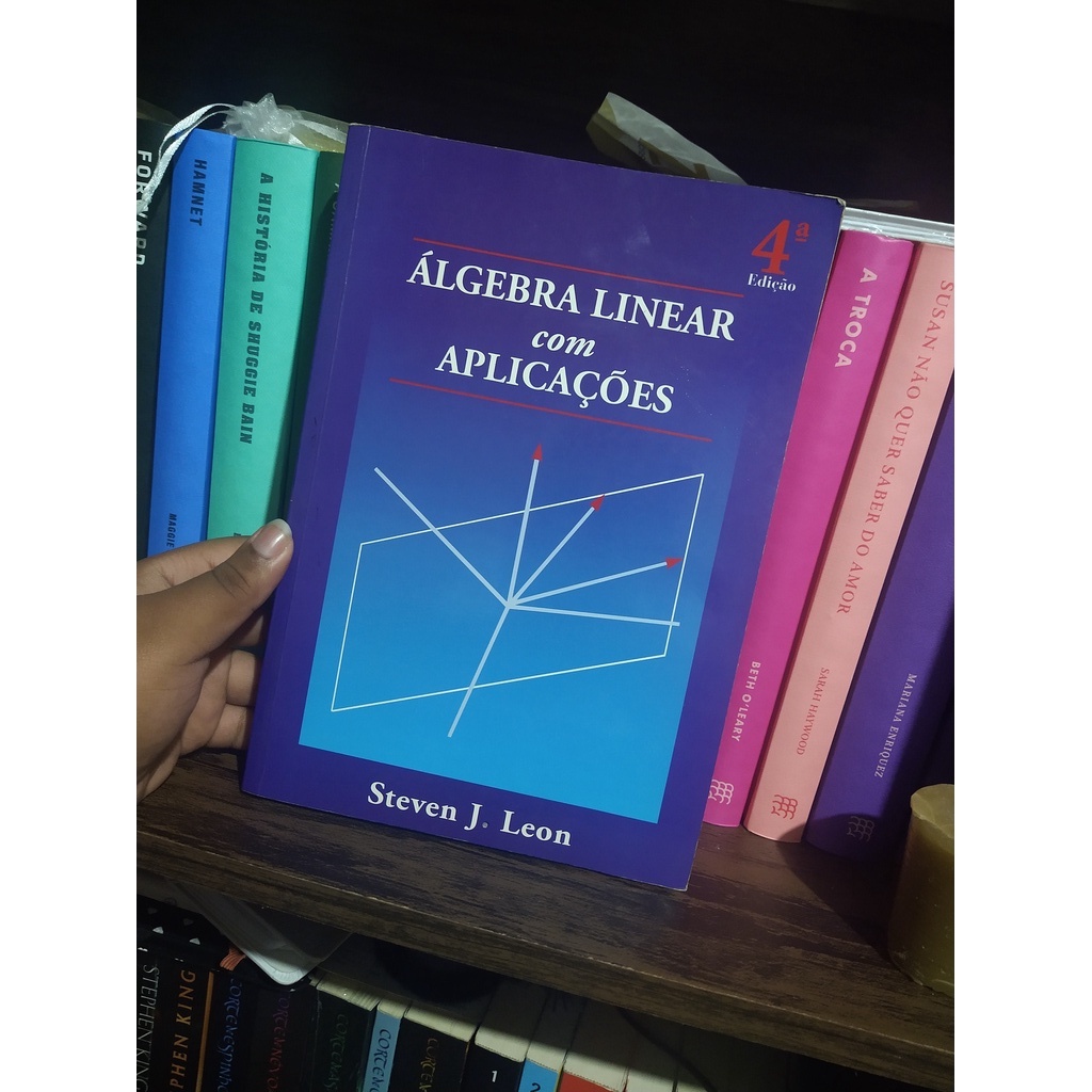 Álgebra Linear Com Aplicações | Shopee Brasil