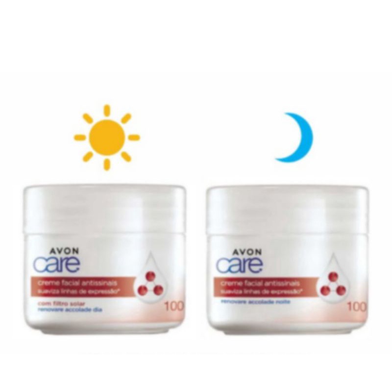 Creme facial antissinais- diurno - Avon Care 50g - Antirrugas Facial -  Magazine Luiza