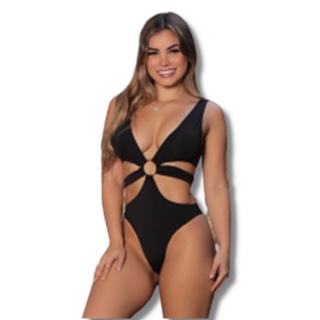 Biquini Maio Feminino Praia Bojo Branco Body Maio Bojo Verão