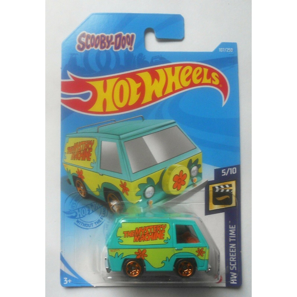 Bx148 Hot Wheels 2021 Mystery Machine Scooby Doo Screen Time