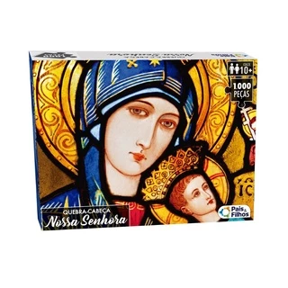 Quebra Cabeça 1000 Peças Nossa Senhora 0983 - Pais & Filhos
