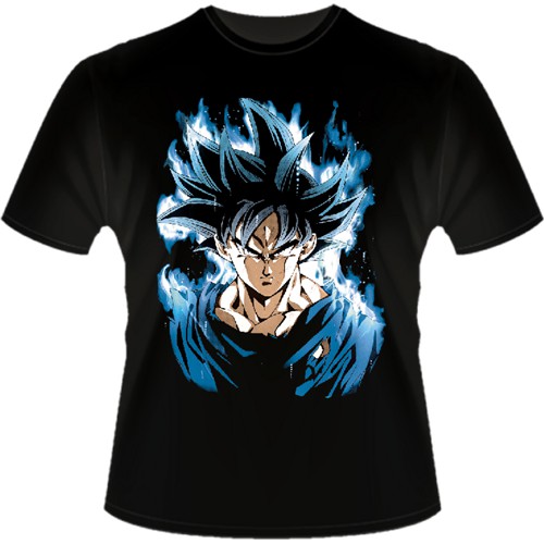 Dragon Ball desenho animado manga curta camiseta, camiseta Son