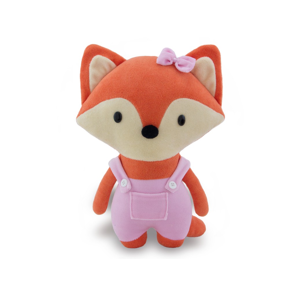 IKAXIYO Modelo de raposa de pelúcia decoração de mesa moda realista longa  pelúcia macia figuras de raposa marrom escuro : : Brinquedos e  Jogos