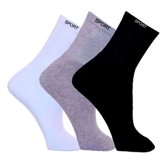 KIT 12 PARES Meias cano alto algodão super promoção ATACADO