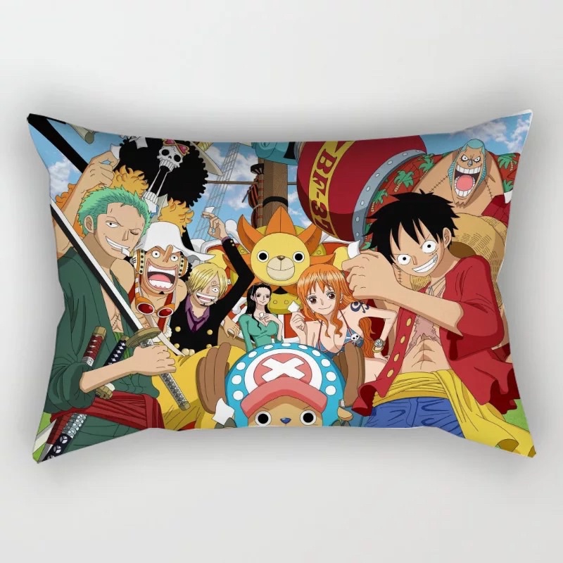 Capa De Travesseiro One Piece Desenho Shopee Brasil