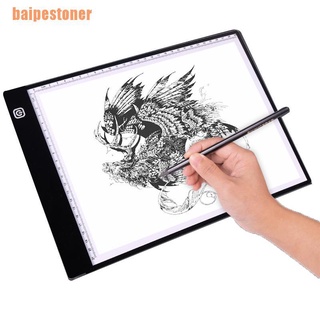 baipestoner Stencil Artístico LED USB Com Claro De Mesa Para Desenho/Artista A5