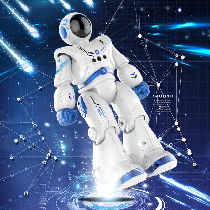 Robô Astronauta Inteligente - Carregamento USB