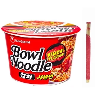 Macarrão Lamen Coreano Kimchi Flavour Bowl Noodle Nongshim 100g - Tetsu Alimentos