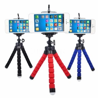 Mini Tripé Flexível Octopus Suporte Celular Gopro Cameras.