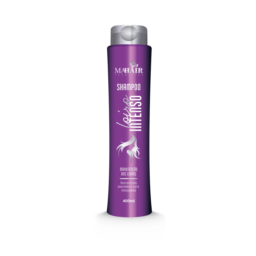 Shampoo Loiro Intenso Mahair 400 mL Oferta Relâmpago! Shopee Brasil