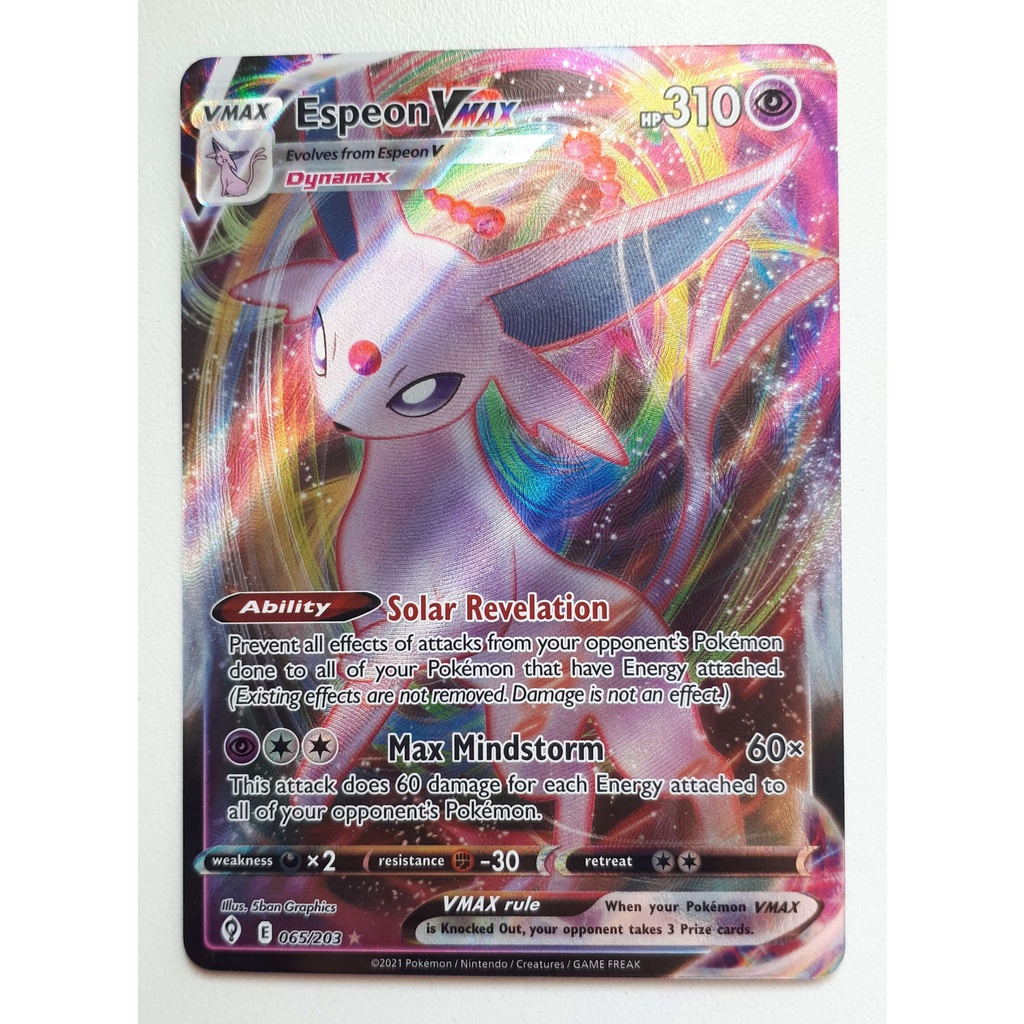 Espeon-VMAX (65/203), Busca de Cards