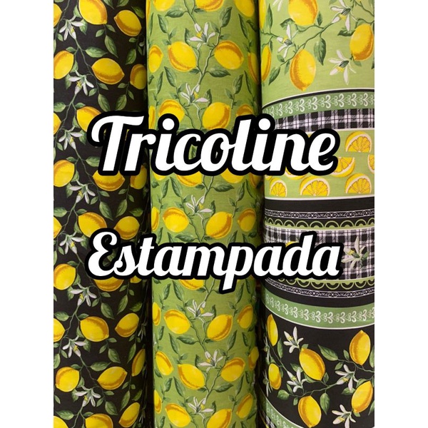 Tecido tricoline, microfibra ou gabardine estampado - Anel do Sonic -  Tecidos Mania