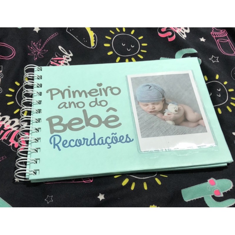 Álbum de Fotos Bebê Personalizado - Meus 5 Aninhos