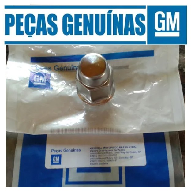 Porca Roda Cobalt Cruze Malibu Onix Prisma S10 Spin 09598708 GM