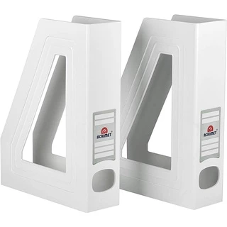 Porta Revista Classic Line 2 Peças Acrimet Branco