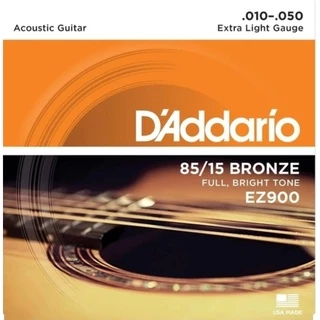 Kit Corda De Violao Aço Encordoamento Daddario Ez900 010 Promoção