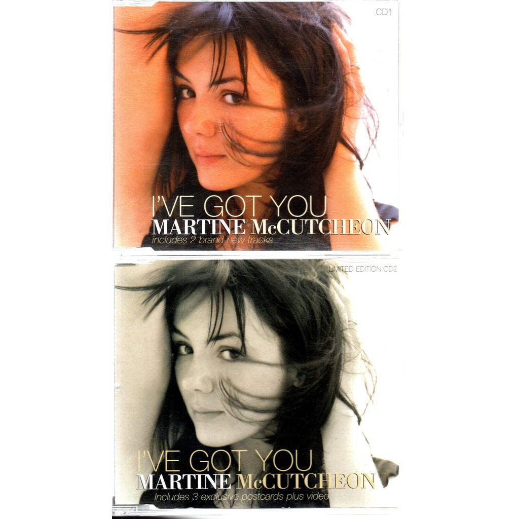 3 CDS MARTINE MCCUTCHEON - I´VE GOT YOU PART 1 E 2 / PERFECT