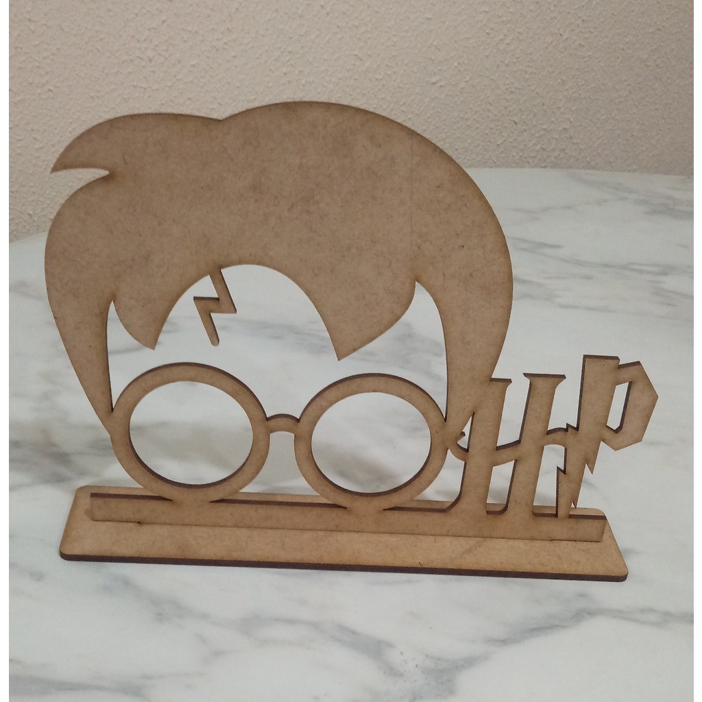 Placa Mdf Imagem Feitiços Harry Potter 22x32 Cm