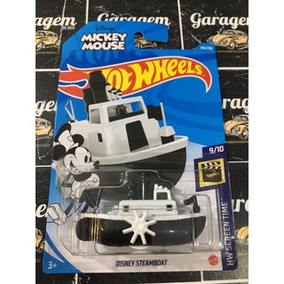 HOT WHEELS MICKEY MOUSE - Disney Steamboat Base Marrom - HW SCREEN TIME MATTEL