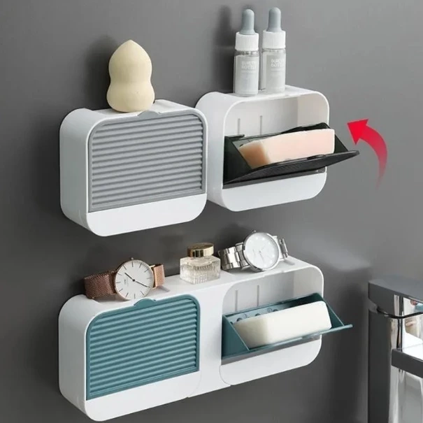 Saboneteira de Parede com Dreno